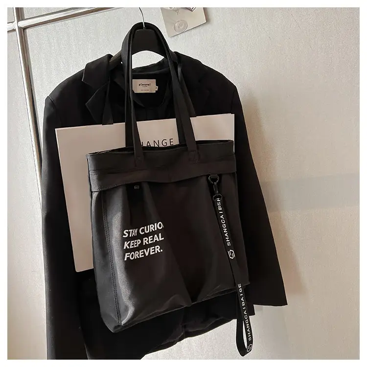 Blue Canvas Shoulder Bag for College Students 2026 — feature 39