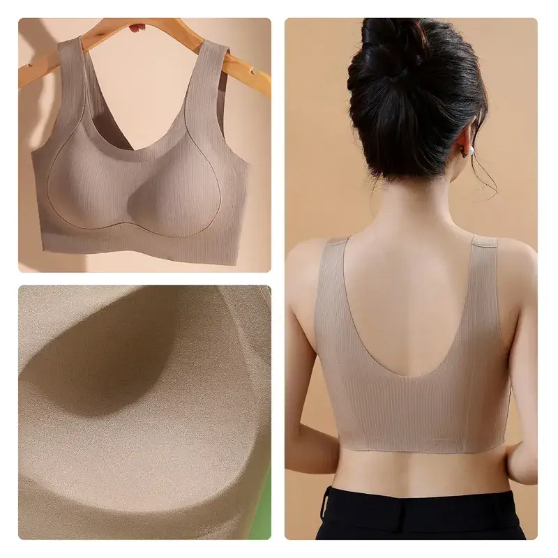 Traceless Push-Up Vest Women Small No Buckle No Steel Ring - Image 8