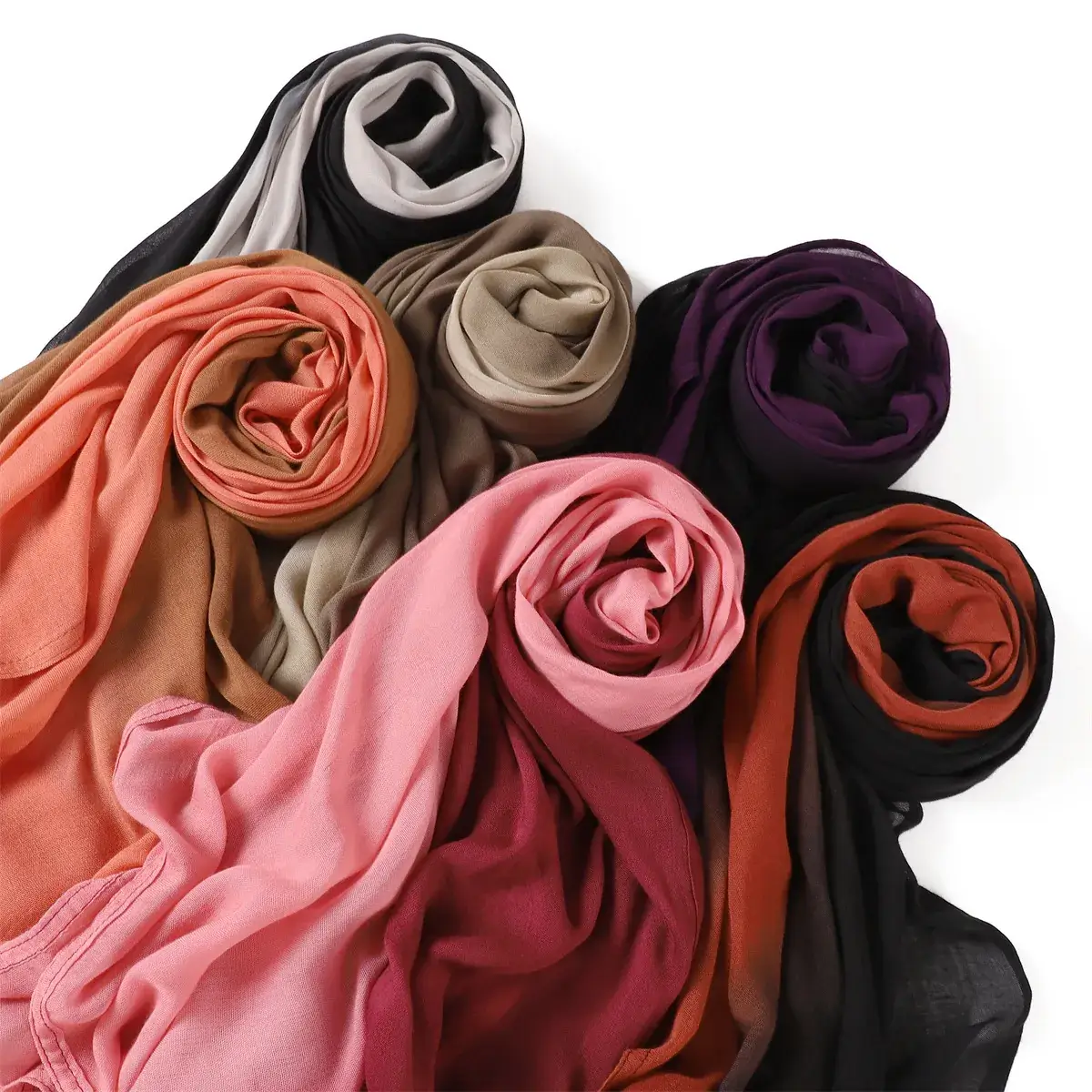 New High Quality Modal Scarf Gradient Cotton Women's Shawl — feature 11