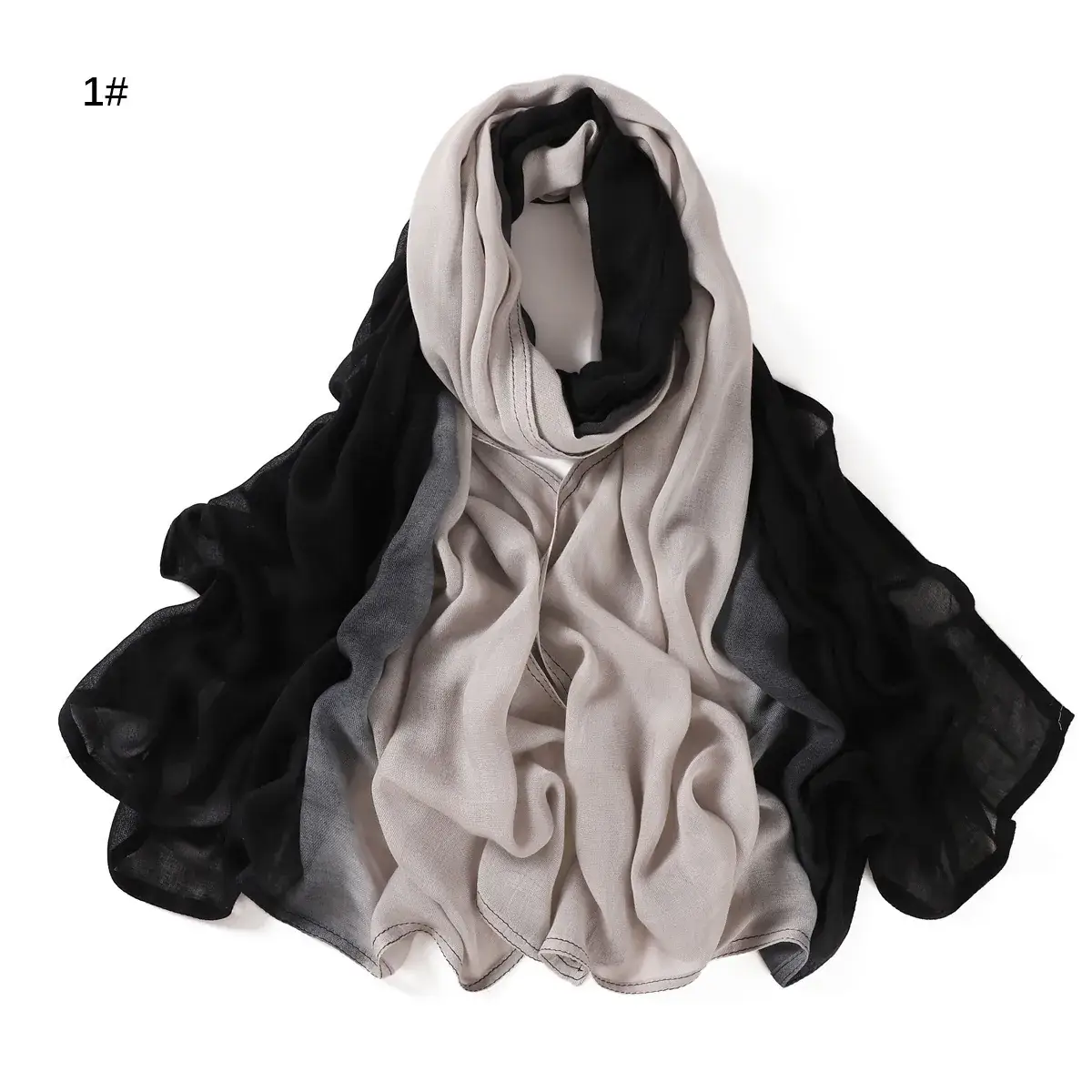 New High Quality Modal Scarf Gradient Cotton Women's Shawl — feature 17