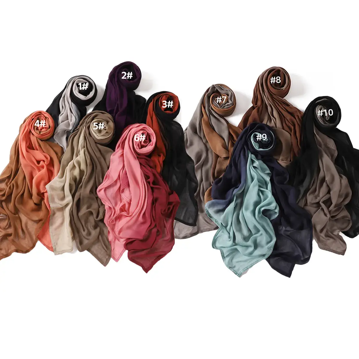 New High Quality Modal Scarf Gradient Cotton Women's Shawl — feature 2
