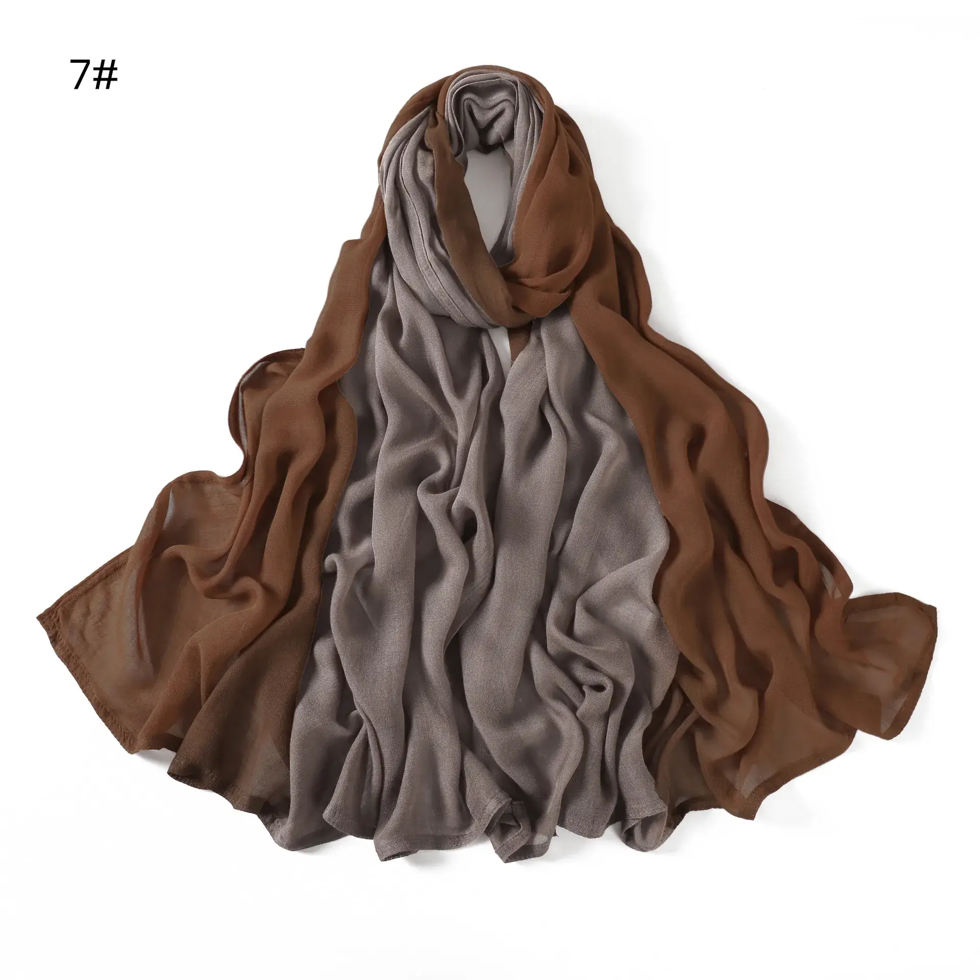 New High Quality Modal Scarf Gradient Cotton Women's Shawl — feature 23