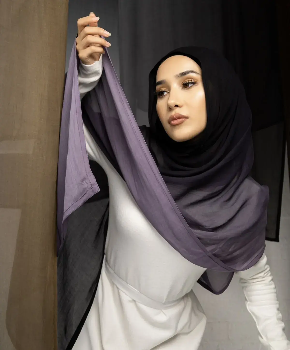 New High Quality Modal Scarf Gradient Cotton Women's Shawl — feature 4