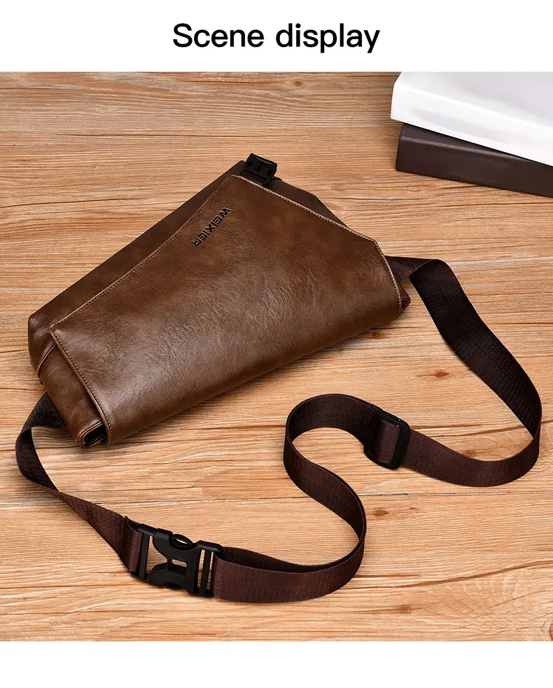 Men Waterproof Crossbody Bag Large Capacity Satchel — feature 17