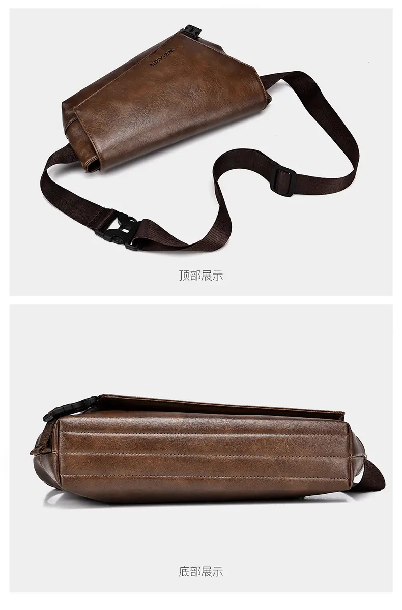 Men Waterproof Crossbody Bag Large Capacity Satchel — feature 23