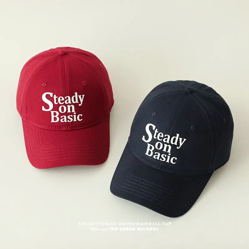 Stubble on Basic Blue Baseball Cap Men Women — feature 14