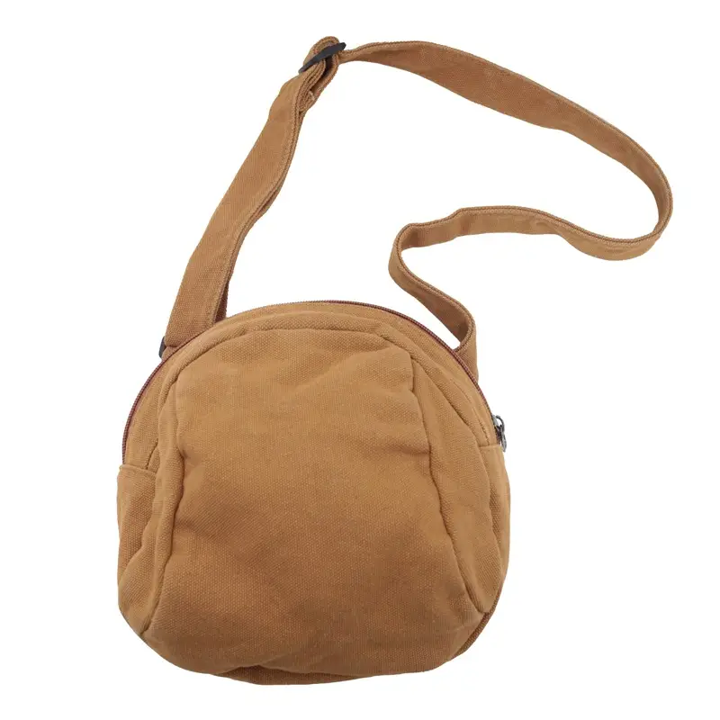 Washed Canvas Shoulder Bag Women Vintage Style 2024 - Image 10