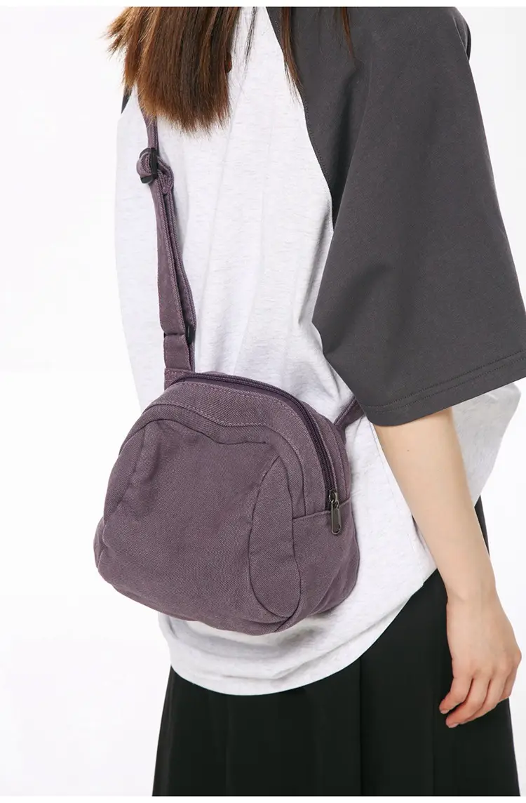 Washed Canvas Shoulder Bag Women Vintage Style 2024 — feature 16