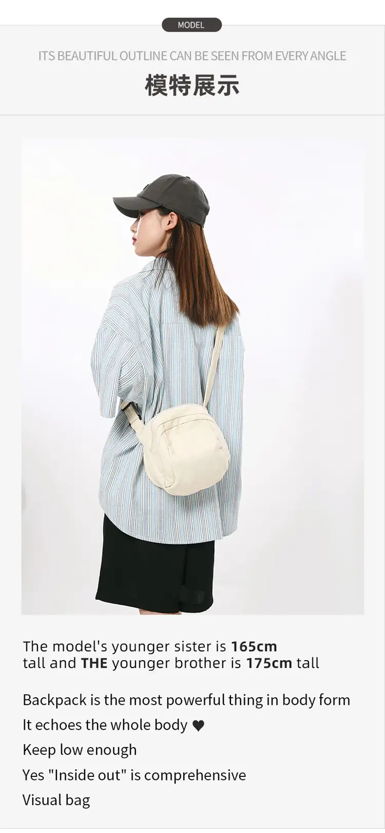 Washed Canvas Shoulder Bag Women Vintage Style 2024 — feature 9