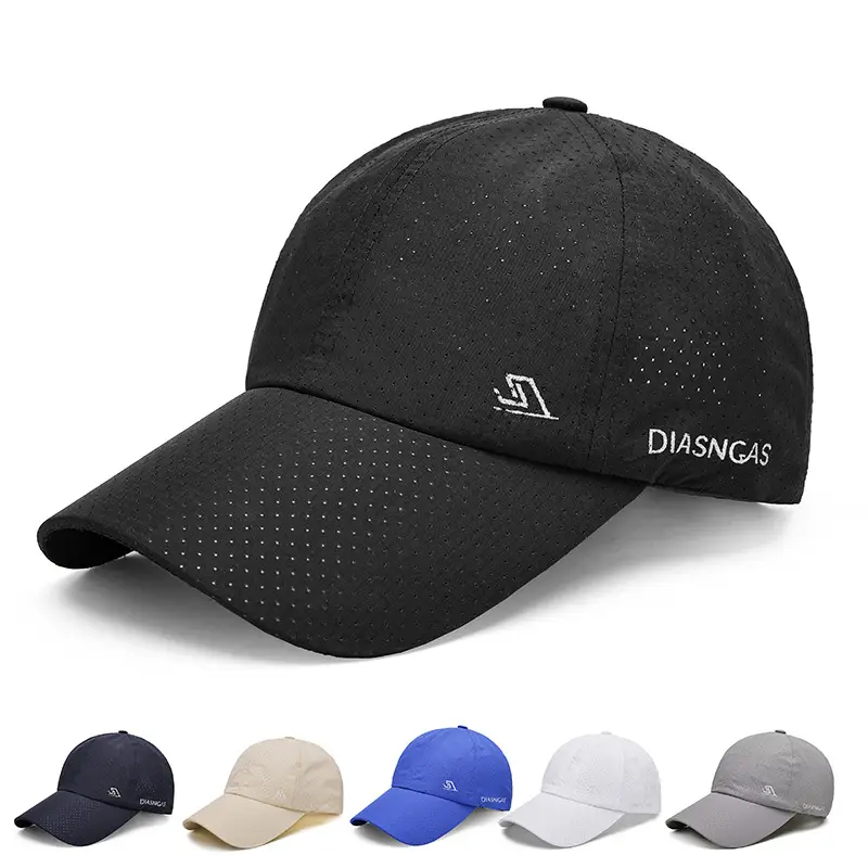 Men's Black Días NCAS Sun Hat Quick Dry Perforated - Image 5