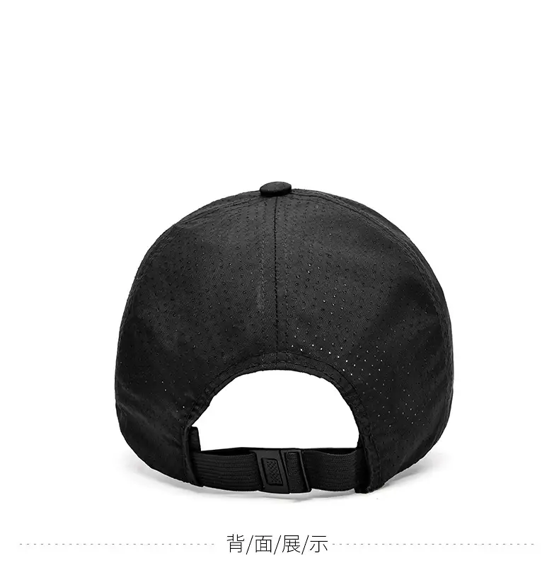 Men's Black Días NCAS Sun Hat Quick Dry Perforated — feature 11