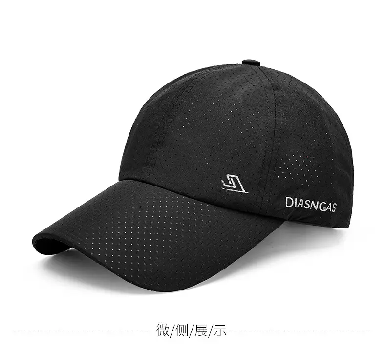 Men's Black Días NCAS Sun Hat Quick Dry Perforated — feature 9