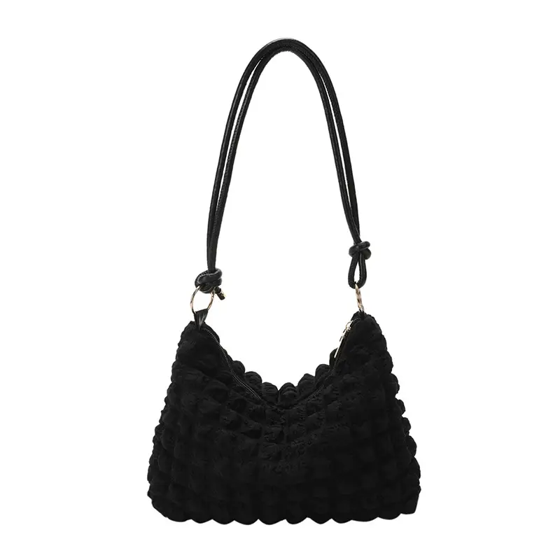 Pink Pleated Crossbody Bag for Women 2026 - Image 12