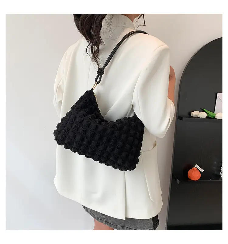 Pink Pleated Crossbody Bag for Women 2026 — feature 16