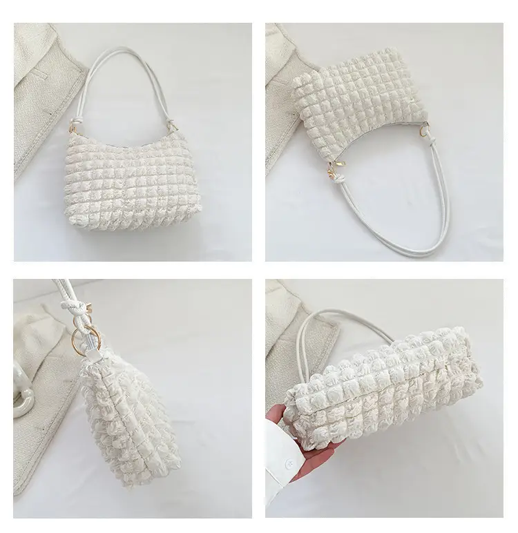 Pink Pleated Crossbody Bag for Women 2026 — feature 7