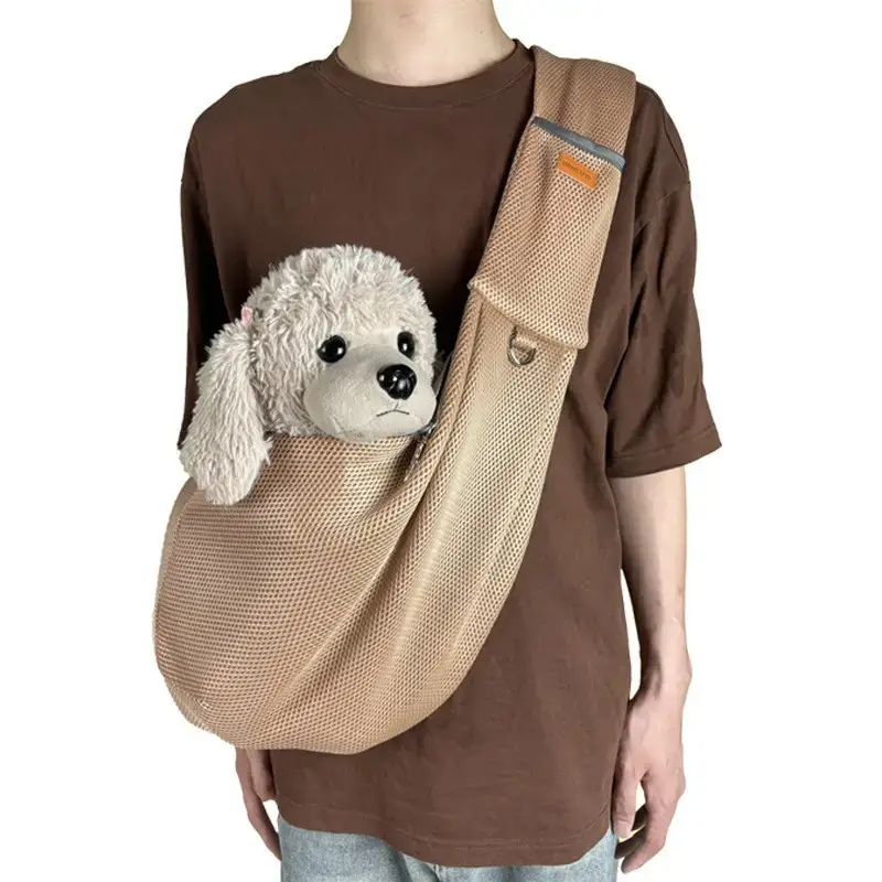 khaki mesh bag 2410#