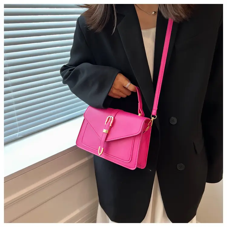 Pink Korean Style Single Shoulder Bag for Women — feature 21
