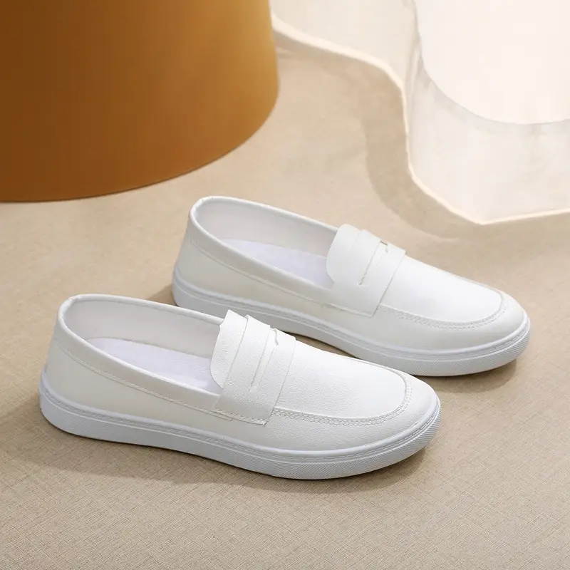 26 Types of Summer Flat Nurse Shoes for Women, Casual Soft-Soled White Shoes, Non-Slip Women's Shoes, Lightweight Medical Work Shoes - Image 5