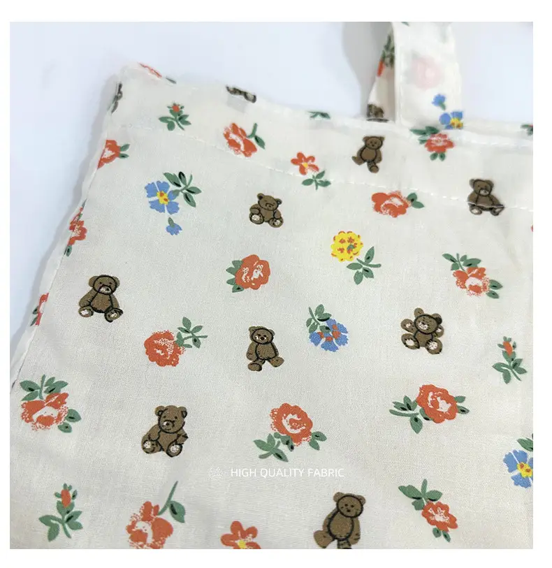 Vintage Floral Canvas Shoulder Bag for Students — feature 8