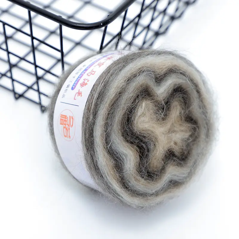 mohair gradient wool yarn handmade diy seven star blanket scarf sweater coat textile yarn wool
