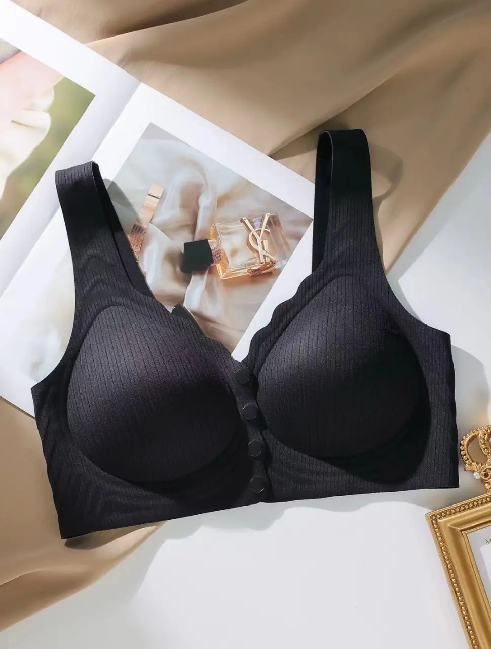 Front Buckle Non Magnetic Push Up Bra for Women — feature 4