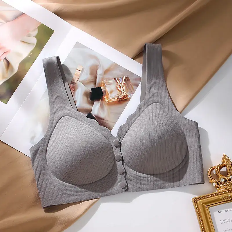 Front Buckle Non Magnetic Push Up Bra for Women - Image 5