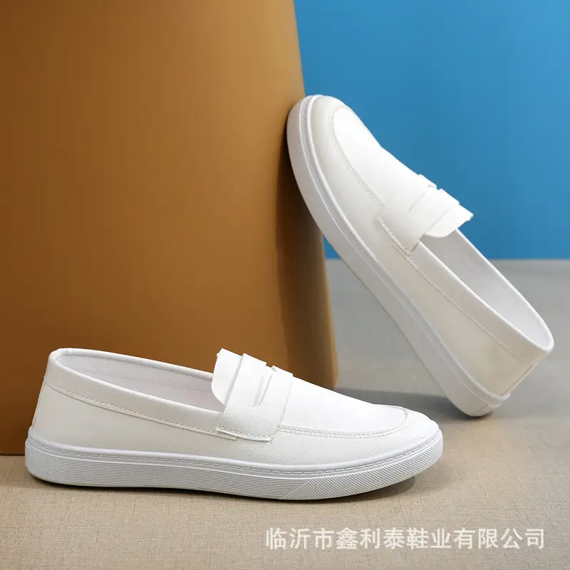 Spring and Summer Nurse Shoes for Women, Soft-Soled White Medical Shoes, Comfortable Non-Slip Flat Shoes, Slip-On White Shoes, Lightweight - Image 5