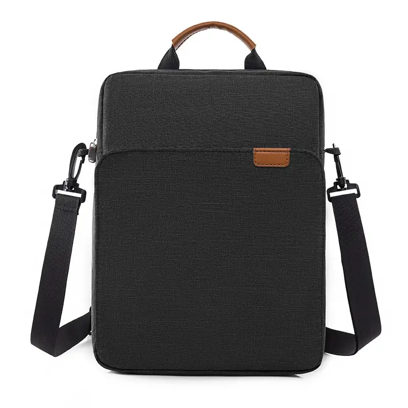 Men's 13inch Notebook Bag Navy Blue Shoulder Crossbody - Image 11