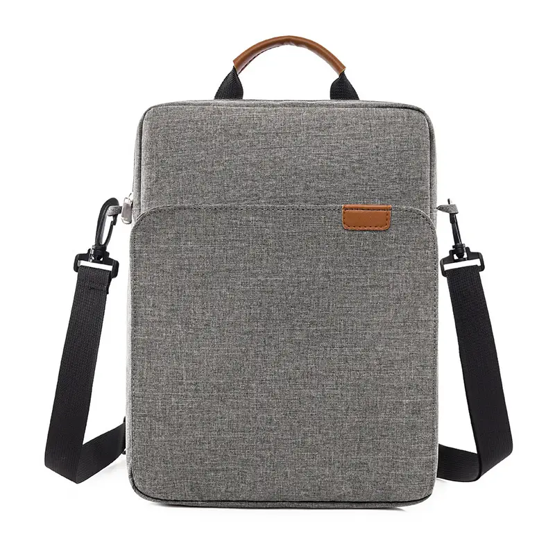 Men's 13inch Notebook Bag Navy Blue Shoulder Crossbody - Image 2