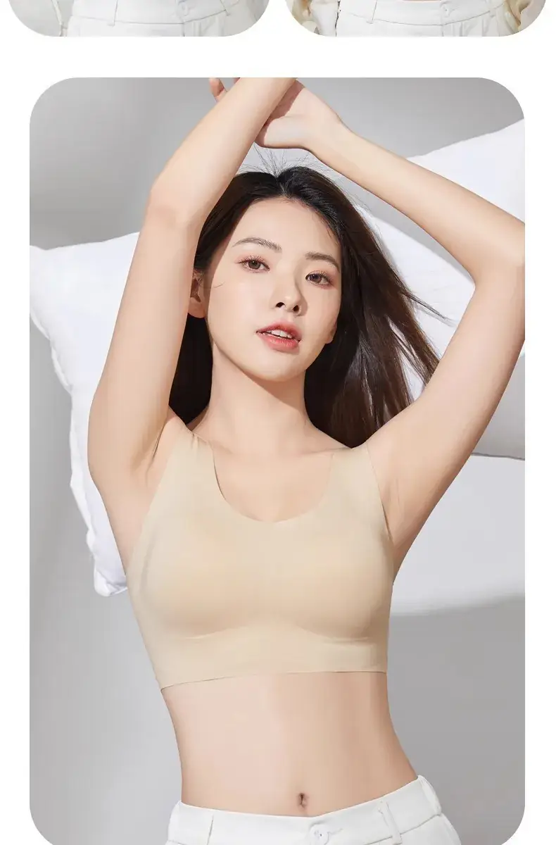 Fixed Cup Bra Non-Rimless Traceless Comfortable Sports Wear — feature 24