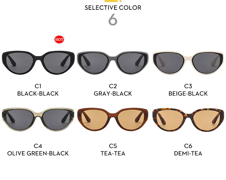 New Fashion Cat-Eye Sunglasses with Sun Protection — feature 11