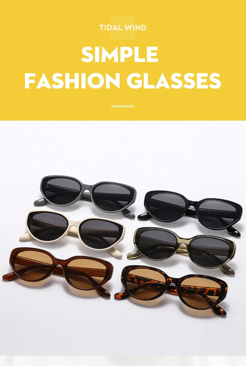 New Fashion Cat-Eye Sunglasses with Sun Protection — feature 4
