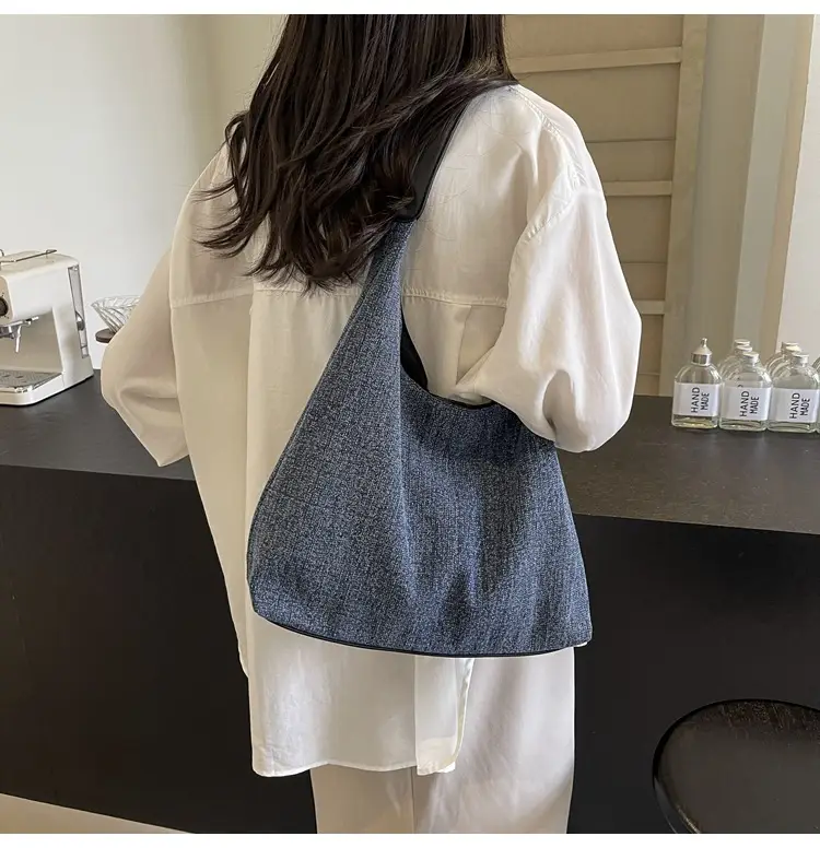 Women Denim Shoulder Tote Bag Large Capacity 2024 — feature 27