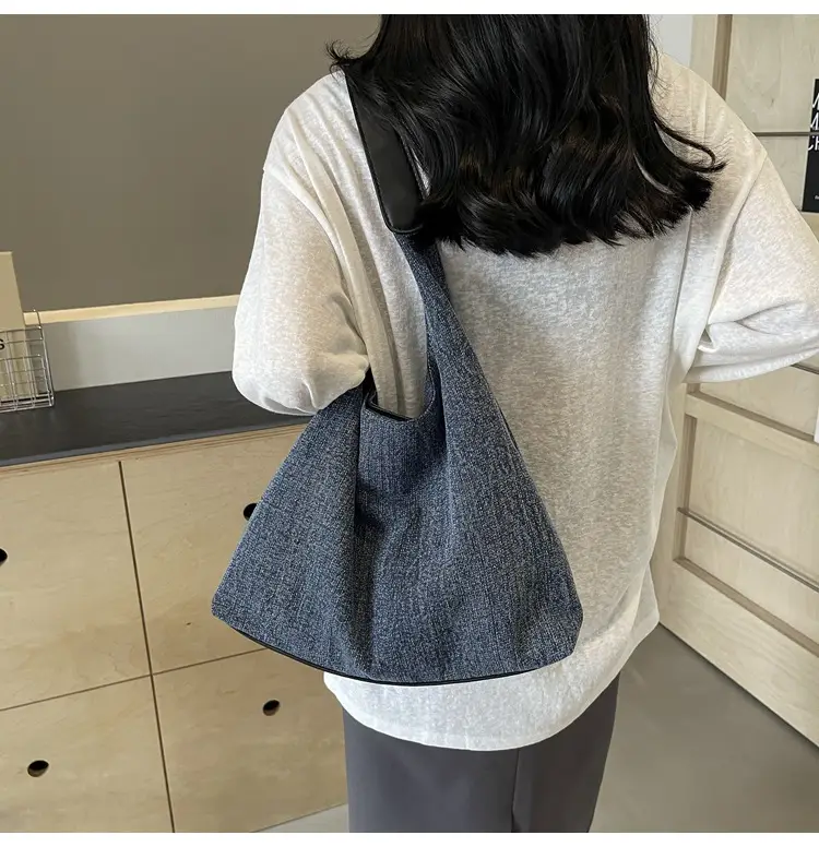 Women Denim Shoulder Tote Bag Large Capacity 2024 — feature 50
