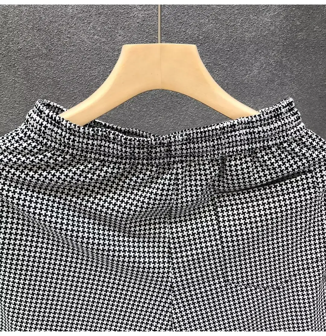 Men's Black Waffle Shorts Casual Western Style — feature 17