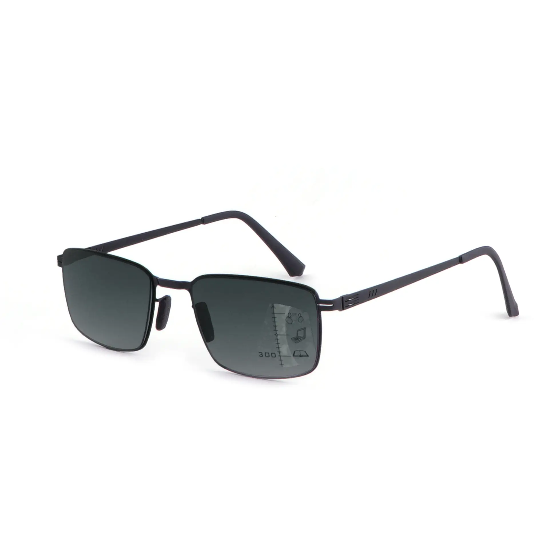 Men's Zoom Progressive Reading Glasses Sunglasses