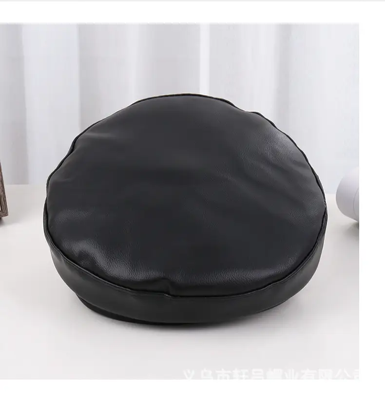 Navy PU Leather Pike Style Women's Hat with Star Accents — feature 29