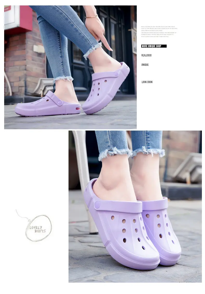 Women's Black Air Cushion Outdoor Slippers — feature 14