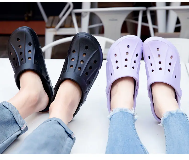 Women's Black Air Cushion Outdoor Slippers — feature 18