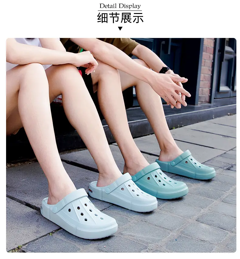 Women's Black Air Cushion Outdoor Slippers — feature 21