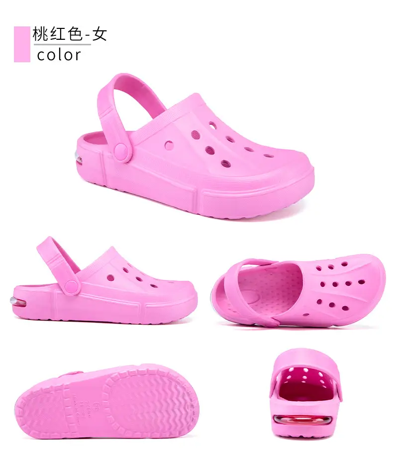 Women's Black Air Cushion Outdoor Slippers — feature 25