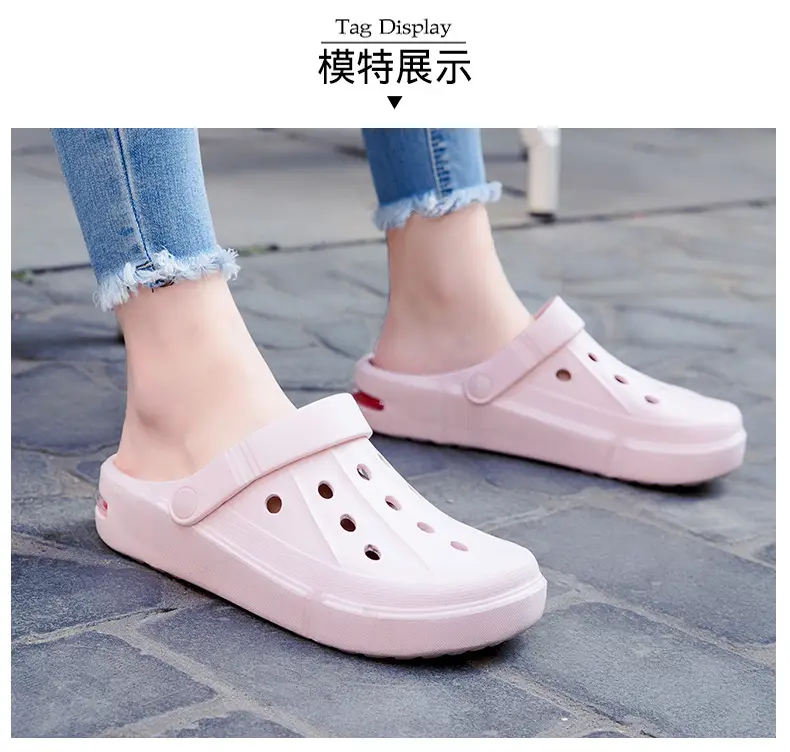Women's Black Air Cushion Outdoor Slippers — feature 5