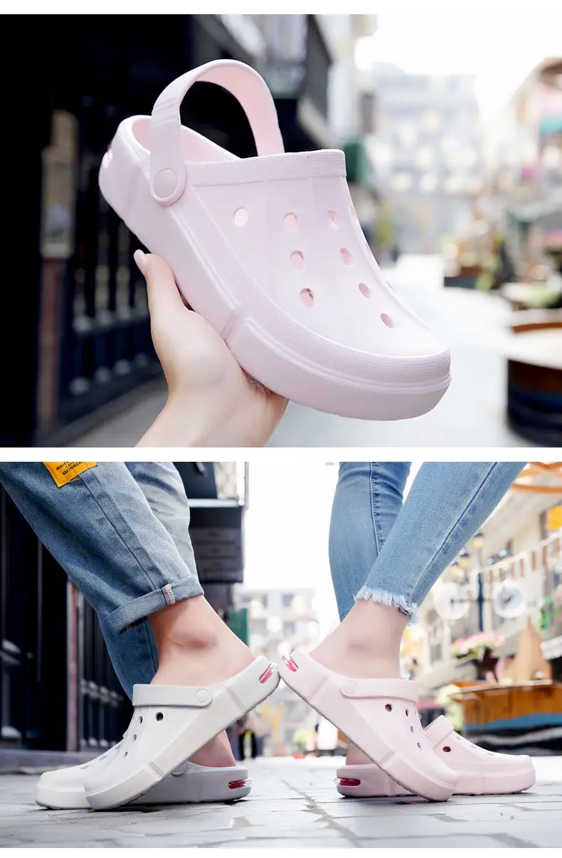 Women's Black Air Cushion Outdoor Slippers — feature 7
