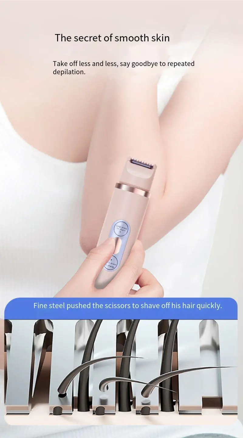Double Head Electric Mini Shaver for Women — feature 11