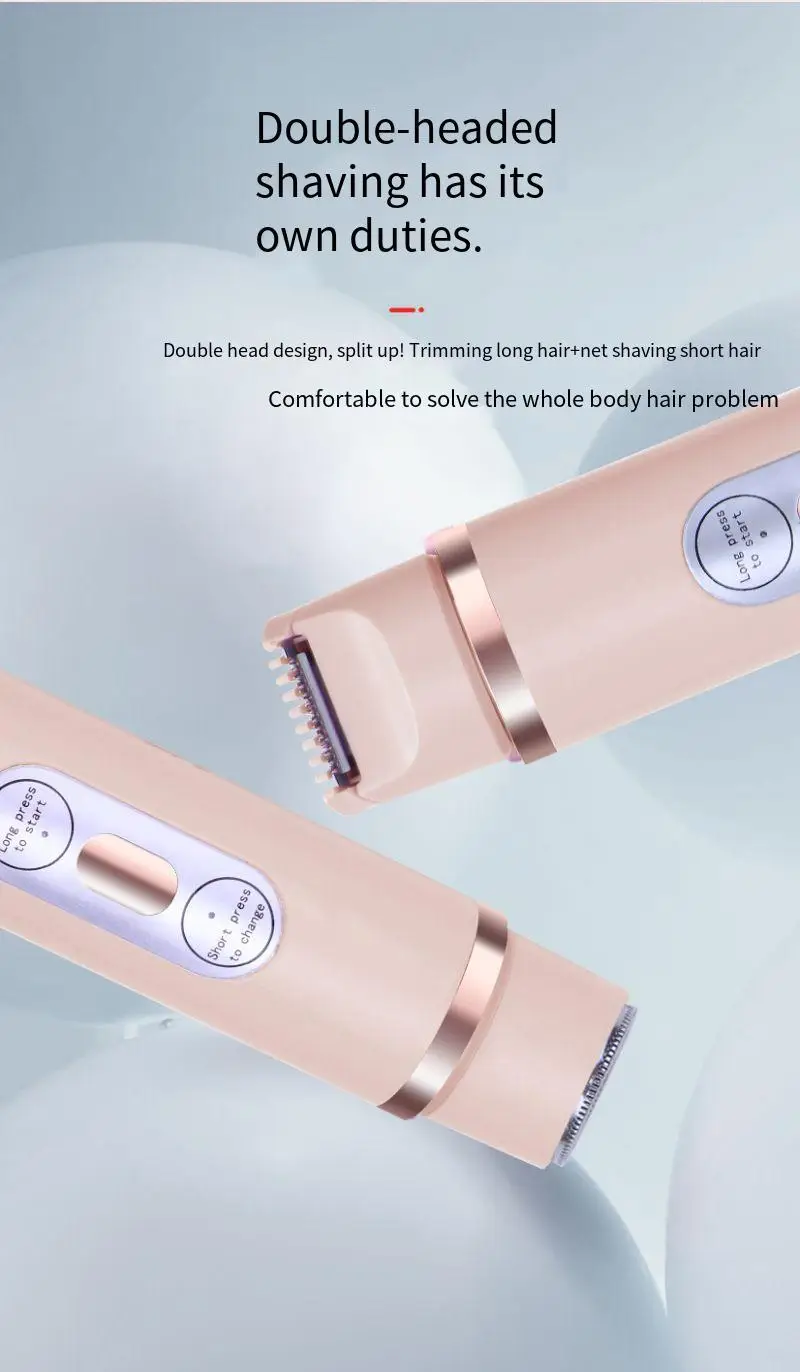 Double Head Electric Mini Shaver for Women — feature 9