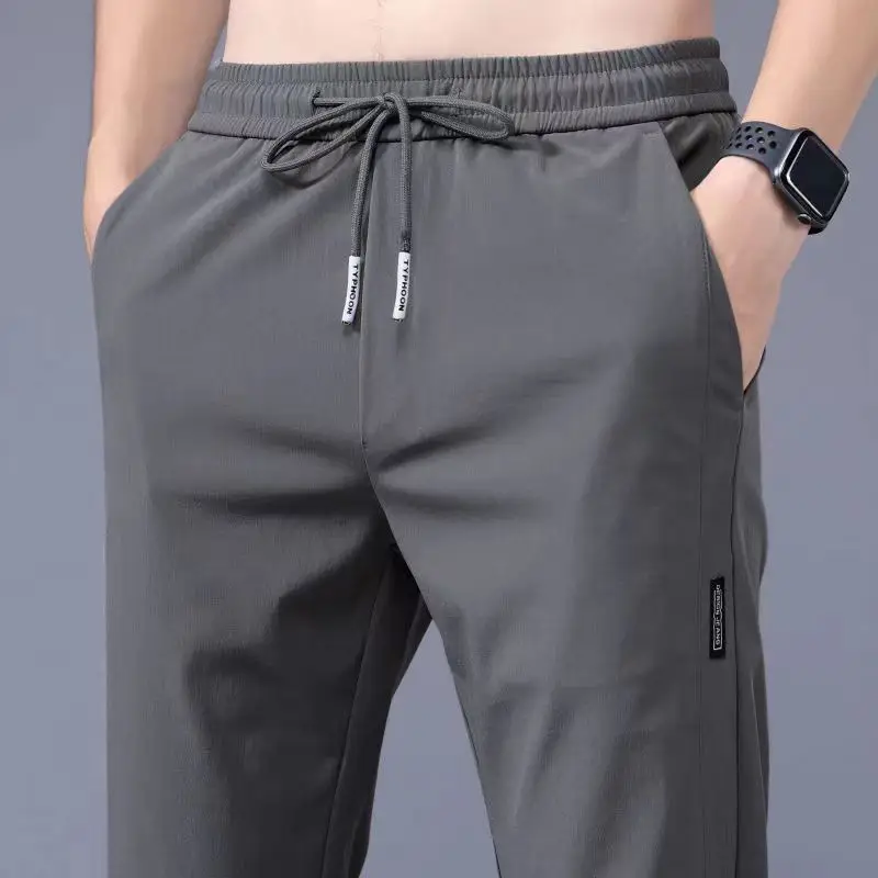 Factory Wholesale Summer Thin Casual Men's Stretch Pants - Image 5