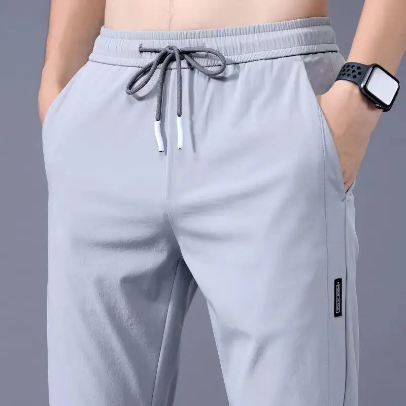 Factory Wholesale Summer Thin Casual Men's Stretch Pants - Image 7