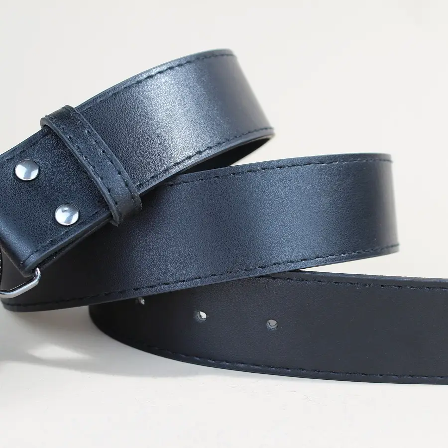 Vintage Metal Buckle Belt for Men Western Dress Shirt — feature 12