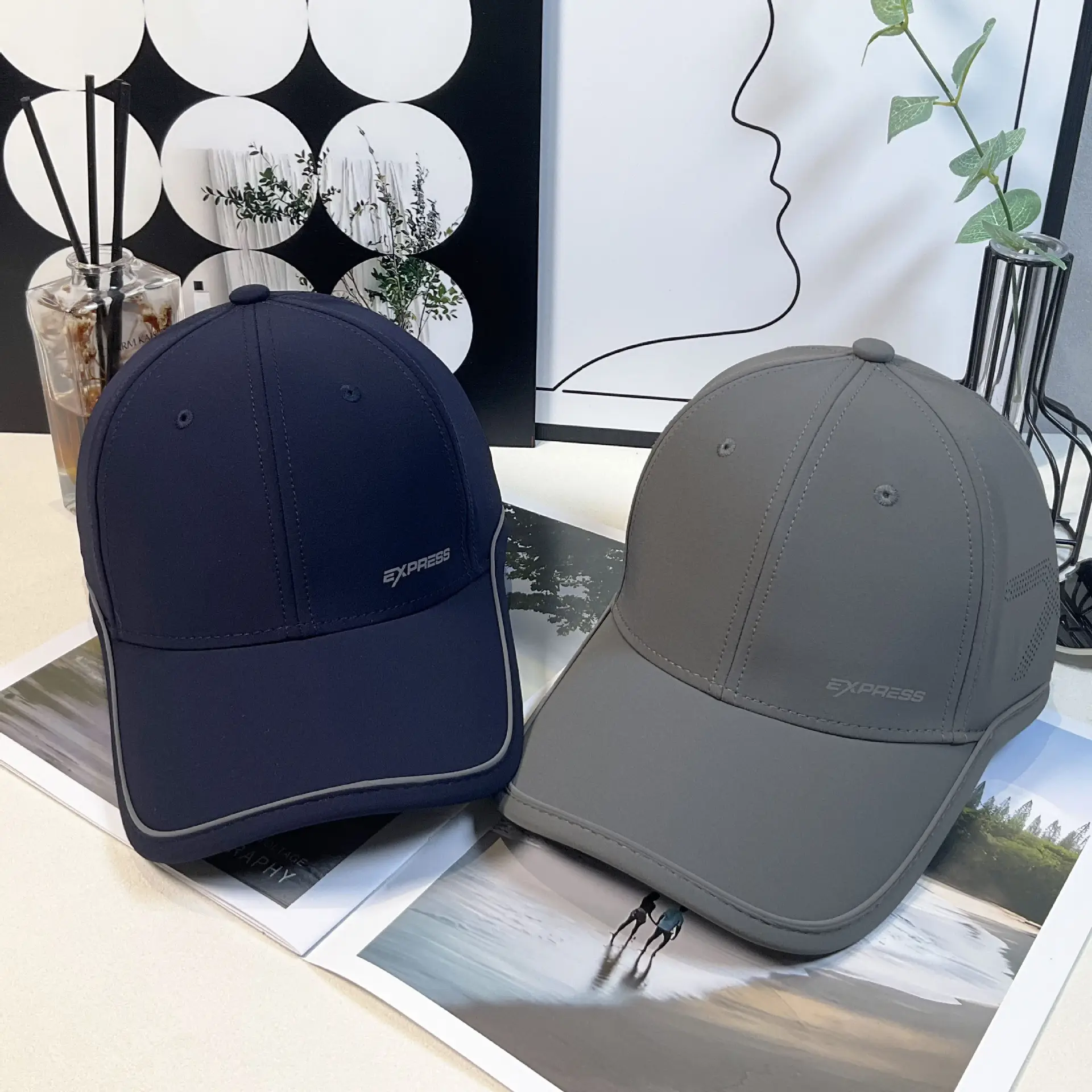 Men's White Baseball Cap 2026 Durable Anti-Fog