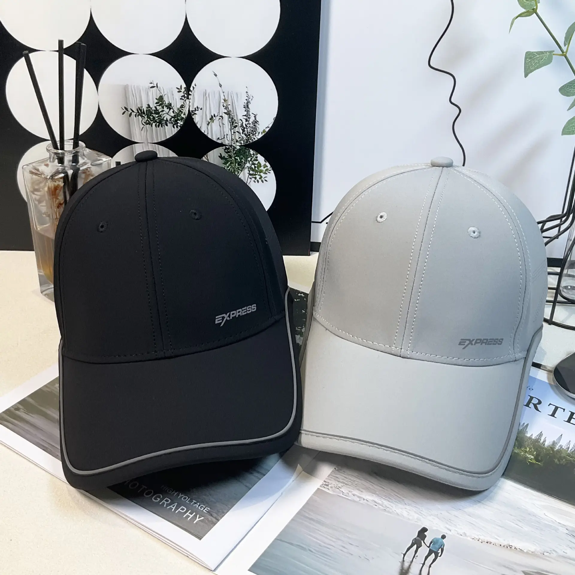 Men's White Baseball Cap 2026 Durable Anti-Fog